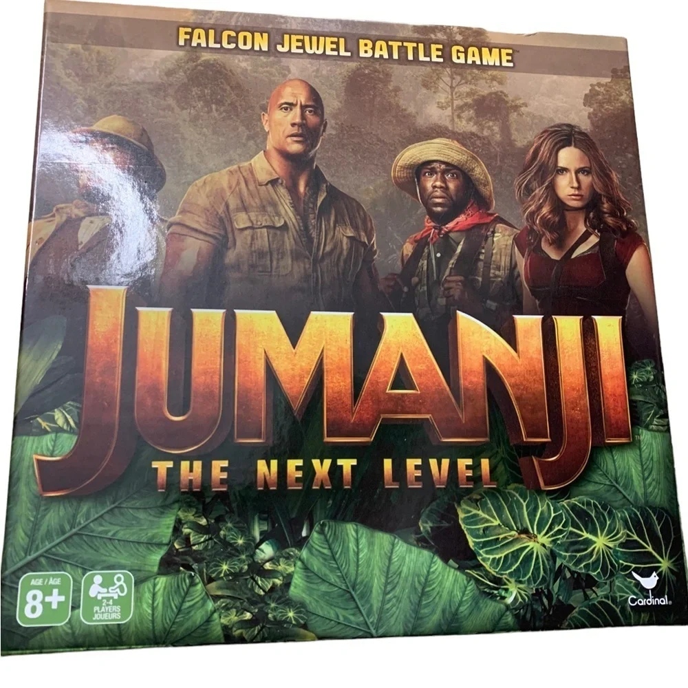 Jumanji The Next Level Falcon Jewel Battle Board Game New Ages 8+ family